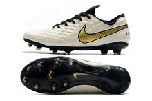 Carregar imagem no visualizador da galeria, CHUTEIRA NIKE TIEMPO LEGEND 8 ELITE FG BRANCO/DOURADO
