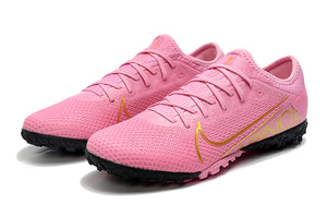 CHUTEIRA NIKE MERCURIAL VAPOR 13 TF ROSA/DOURADO