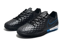 Carregar imagem no visualizador da galeria, CHUTEIRA NIKE TIEMPO LEGEND 8 PRO TF PRETO/AZUL
