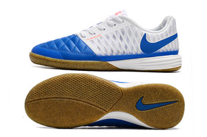 Chuteira NIKE Lunar Gato II Futsal Branco/Azul