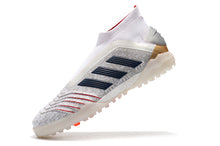 Carregar imagem no visualizador da galeria, CHUTEIRA ADIDAS PREDATOR 19+ TF BRANCO/DOURADO/VERMELHO/PRETO
