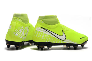 CHUTEIRA NIKE PHANTOM VISION ELITE DYNAMIC FIT SG "NEW LIGHTS" VERDE/BRANCO