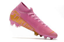 Carregar imagem no visualizador da galeria, CHUTEIRA NIKE MERCURIAL SUPERFLY 7 FG ELITE ROSA/DOURADO
