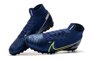 CHUTEIRA NIKE MERCURIAL SUPERFLY 7 ELITE TF AZUL/BRANCO