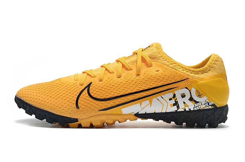 CHUTEIRA NIKE MERCURIAL VAPOR 13 TF AMARELO/PRETO