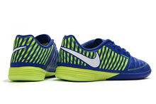 Carregar imagem no visualizador da galeria, CHUTEIRA NIKE LUNARGATO II IC AZUL/VERDE
