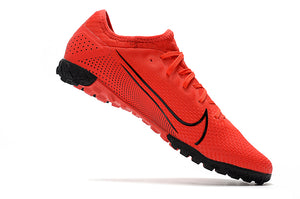 CHUTEIRA NIKE MERCURIAL VAPOR 13 TF VERMELHO/PRETO