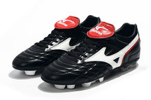 Carregar imagem no visualizador da galeria, CHUTEIRA MIZUNO WAVE CUP LEGEND FG PRETO/BRANCO/VERMELHO
