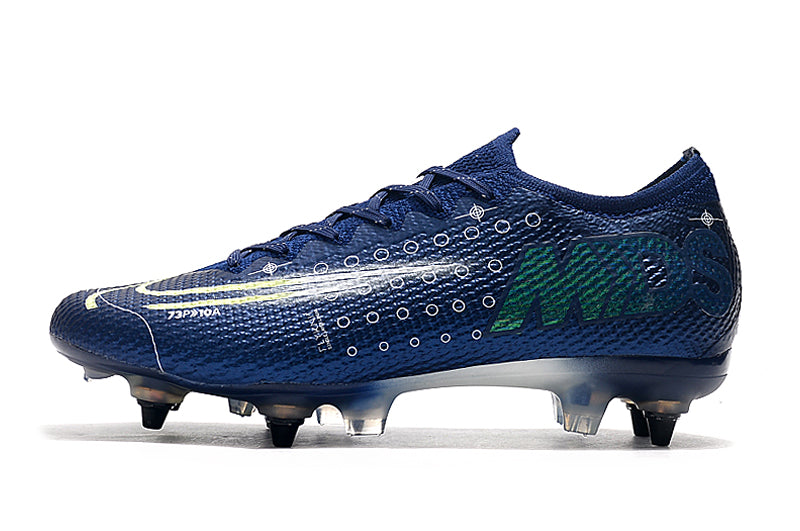 CHUTEIRA NIKE MERCURIAL VAPOR 13 ELITE SG BRANCO/AZUL