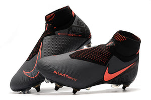 CHUTEIRA NIKE PHANTOM VISION ELITE DYNAMIC FIT SG CINZA / LARANJA