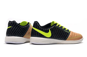 CHUTEIRA NIKE LUNARGATO II IC BEGE/VERDE/BRANCO/PRETO