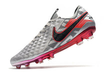 Carregar imagem no visualizador da galeria, CHUTEIRA NIKE TIEMPO LEGEND 8 ELITE FG PRATA/ROSA
