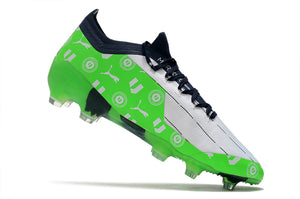 Chuteira Puma Ultra 1.1 FG Verde/Branco