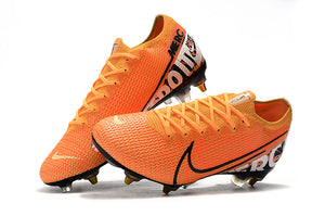 CHUTEIRA NIKE MERCURIAL VAPOR 13 ELITE SG LARANJA/PRETO/BRANCO