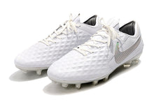 Carregar imagem no visualizador da galeria, CHUTEIRA NIKE TIEMPO LEGEND 8 ELITE FG PRATA/BRANCO
