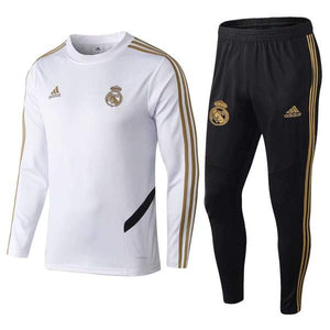 AGASALHO REAL MADRID 19/20 - BRANCO E DOURADO