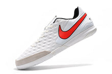 Carregar imagem no visualizador da galeria, CHUTEIRA NIKE TIEMPO LEGEND 8 IC BRANCO/VERMELHO
